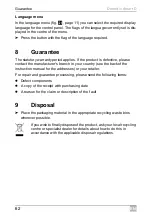 Preview for 62 page of Dometic Smart D Installation And Operating Manual