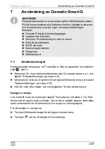 Preview for 207 page of Dometic Smart D Installation And Operating Manual