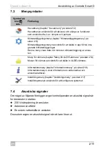 Preview for 211 page of Dometic Smart D Installation And Operating Manual