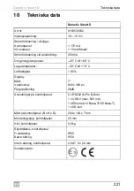 Preview for 221 page of Dometic Smart D Installation And Operating Manual