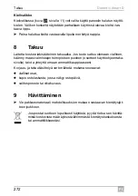 Preview for 272 page of Dometic Smart D Installation And Operating Manual