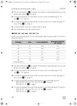 Preview for 20 page of Dometic SMP 301-01 Installation And Operating Manual