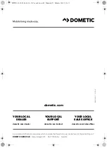 Предварительный просмотр 148 страницы Dometic SMP 301-01 Installation And Operating Manual