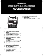 Dometic SMP 301-07 Installation And Operating Manual предпросмотр