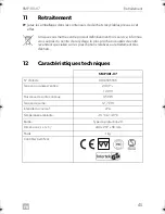 Предварительный просмотр 45 страницы Dometic SMP 301-07 Installation And Operating Manual