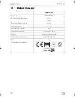 Предварительный просмотр 58 страницы Dometic SMP 301-07 Installation And Operating Manual