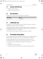 Preview for 8 page of Dometic SMP301-11 Installation And Operating Manual