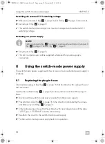 Preview for 12 page of Dometic SMP301-11 Installation And Operating Manual