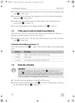 Preview for 22 page of Dometic SMP301-11 Installation And Operating Manual