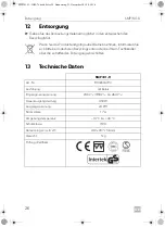 Preview for 26 page of Dometic SMP301-11 Installation And Operating Manual