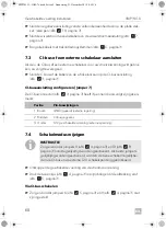 Preview for 68 page of Dometic SMP301-11 Installation And Operating Manual