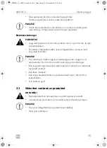 Preview for 75 page of Dometic SMP301-11 Installation And Operating Manual