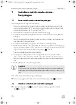 Preview for 78 page of Dometic SMP301-11 Installation And Operating Manual