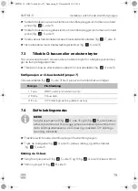 Preview for 79 page of Dometic SMP301-11 Installation And Operating Manual