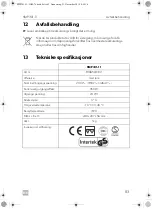 Preview for 83 page of Dometic SMP301-11 Installation And Operating Manual