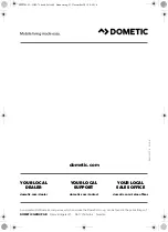 Preview for 84 page of Dometic SMP301-11 Installation And Operating Manual