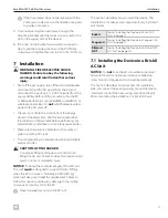 Preview for 11 page of Dometic SMRTSTACRV Installation And Operation Manual