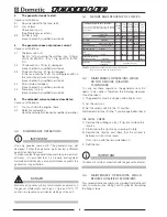 Preview for 8 page of Dometic T2500 H/HG-LP Operating And Maintenance Handbook