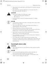 Предварительный просмотр 5 страницы Dometic TBW203 Operating Manual