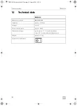 Предварительный просмотр 10 страницы Dometic TBW203 Operating Manual