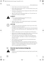 Предварительный просмотр 13 страницы Dometic TBW203 Operating Manual