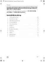 Предварительный просмотр 67 страницы Dometic TBW203 Operating Manual