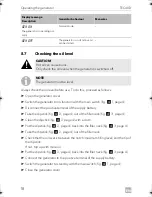 Preview for 18 page of Dometic TEC 40D Operation Operating Manual