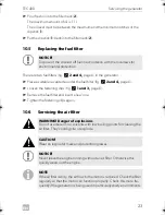 Preview for 23 page of Dometic TEC 40D Operation Operating Manual