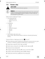 Preview for 272 page of Dometic TEC 40D Operation Operating Manual