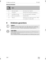 Preview for 284 page of Dometic TEC 40D Operation Operating Manual