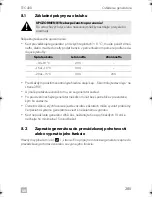 Preview for 285 page of Dometic TEC 40D Operation Operating Manual