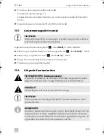 Preview for 335 page of Dometic TEC 40D Operation Operating Manual