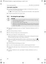 Preview for 28 page of Dometic TEC29 Operating Manual