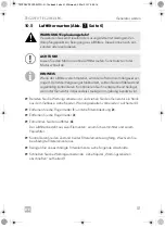 Preview for 51 page of Dometic TEC29 Operating Manual