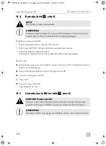 Preview for 222 page of Dometic TEC29 Operating Manual