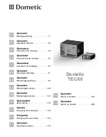 Preview for 1 page of Dometic TEC60 Installation Manual