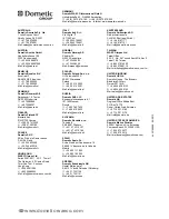 Preview for 220 page of Dometic TEC60 Installation Manual