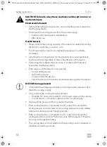 Preview for 14 page of Dometic TL200 Operating Manual