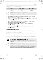 Preview for 344 page of Dometic TL200 Operating Manual