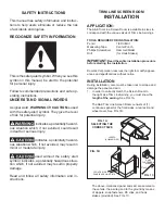 Предварительный просмотр 2 страницы Dometic TRIM LINE 9472 010 Series Installation Instructions