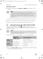 Предварительный просмотр 16 страницы Dometic TROPICOOL Series Operating Manual