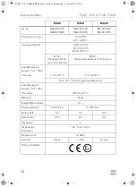 Предварительный просмотр 34 страницы Dometic TROPICOOL Series Operating Manual