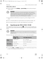 Предварительный просмотр 116 страницы Dometic TROPICOOL Series Operating Manual