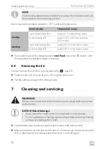 Предварительный просмотр 12 страницы Dometic TROPICOOL TCX14 Operating Manual