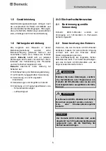 Preview for 5 page of Dometic Type I Operating Manual