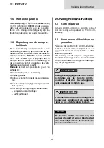 Preview for 29 page of Dometic Type I Operating Manual