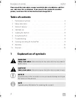 Preview for 4 page of Dometic VacPort Installation And Operating Manual