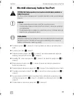 Preview for 99 page of Dometic VacPort Installation And Operating Manual