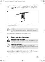 Preview for 22 page of Dometic WAECO CF18 Operating Manual