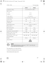 Preview for 27 page of Dometic WAECO CF18 Operating Manual